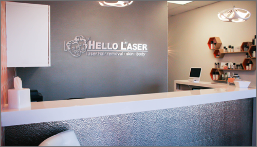 Interior of Hello Laser Skin and Body Medspa's Scottsdale spa location.